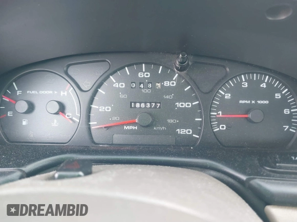 2001 Mercury Sable LS Premium with VIN 1MEFM55S81G625243, listed as a IAAI auction lot 41659063 with 186,377 mi miles and . Bid and sale history available at DreamBid. Image 7.