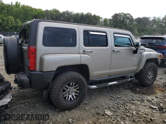 2006 Hummer H3 with VIN 5GTDN136668197039, listed as a Copart auction lot 60621614 with 209,051 mi miles and Salvage Title. Bid and sale history available at carsss.com. Image 3.