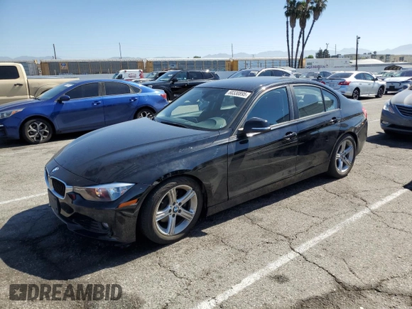 2014 BMW 3 Series 328i with VIN WBA3C1G56ENR49944, listed as a Copart auction lot 60330895 with 50,692 mi miles and Salvage title. Bid and sale history available at DreamBid. Image 1.