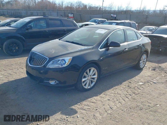 2013 Buick Verano Convenience Group with VIN 1G4PR5SK3D4236314, listed as a IAAI auction lot 41886470 with 128,611 mi miles and . Bid and sale history available at DreamBid. Image 2.