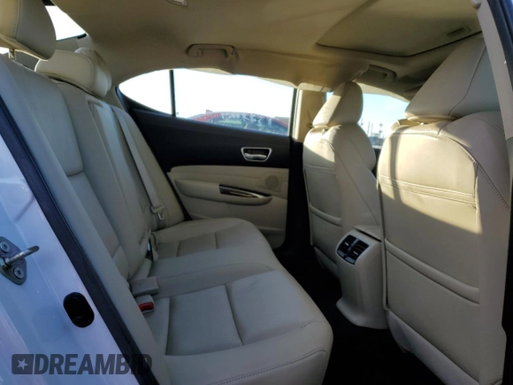2020 Acura TLX w/Technology Pkg with VIN 19UUB1F58LA009856, listed as a Copart auction lot 89148575 with 0 mi miles and Salvage Title. Bid and sale history available at carsss.com. Image 10.