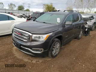 2017 GMC Acadia SLE with VIN 1GKKNSLS3HZ213393, listed as a Copart auction lot 75511084 with 107,223 mi miles and Salvage title. Bid and sale history available at DreamBid. Image 1.