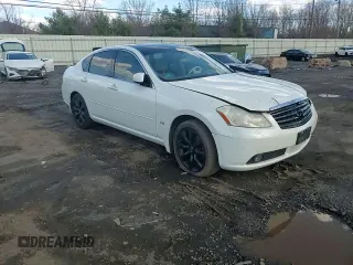 2007 Infiniti M x with VIN JNKAY01F57M460966, listed as a Copart auction lot 48557625 with 230,938 mi miles and Salvage title. Bid and sale history available at DreamBid. Image 10.