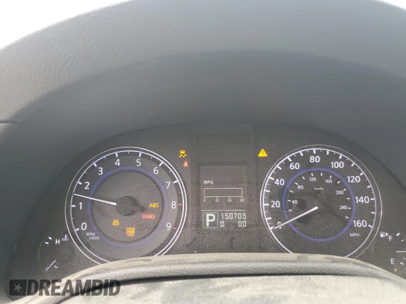2011 Infiniti G25 Journey z VIN JN1DV6AP9BM604274, wystawiony jako Copart lot #55706665 z przebiegiem 150 703 mil mil oraz Szkoda całkowita • Salvage title. Historia ofert i sprzedaży dostępna na DreamBid. Obrazek 9.
