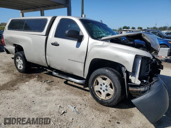 2008 Chevrolet Silverado 1500 Work Truck with VIN 1GCEC14X68Z313202, listed as a Copart auction lot 49251375 with 0 mi miles and Non Repairable. Bid and sale history available at carsss.com. Image 4.