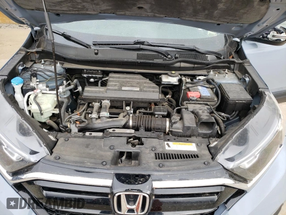 2020 Honda CR-V EX-L with VIN 2HKRW1H85LH405624, listed as a Copart auction lot 49845785 with 57,485 mi miles and Salvage Title. Bid and sale history available at carsss.com. Image 12.