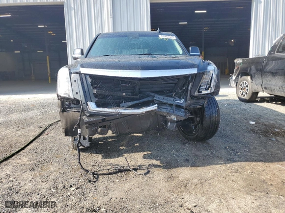 2019 Cadillac Escalade Premium Luxury with VIN 1GYS4CKJ9KR395566, listed as a Copart auction lot 60451533 with 55,328 mi miles and Salvage Title. Bid and sale history available at carsss.com. Image 5.