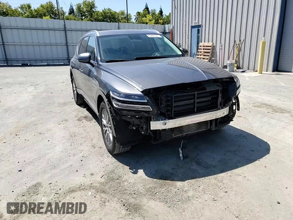 2021 Genesis GV80 with VIN KMUHB4SB7MU040137, listed as a Copart auction lot 65228045 with 74,658 mi miles and Salvage title. Bid and sale history available at DreamBid. Image 15.