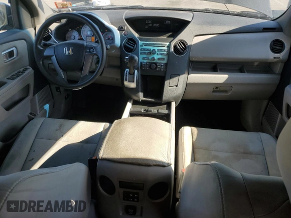 2011 Honda Pilot LX with VIN 5FNYF4H23BB022531, listed as a Copart auction lot 85998514 with 185,878 mi miles and Salvage Title. Bid and sale history available at DreamBid. Image 8.