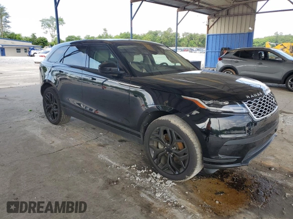 2019 Land Rover Range Rover Velar S with VIN SALYB2EX7KA781801, listed as a Copart auction lot 57100595 with 31,855 mi miles and Salvage title. Bid and sale history available at DreamBid. Image 4.