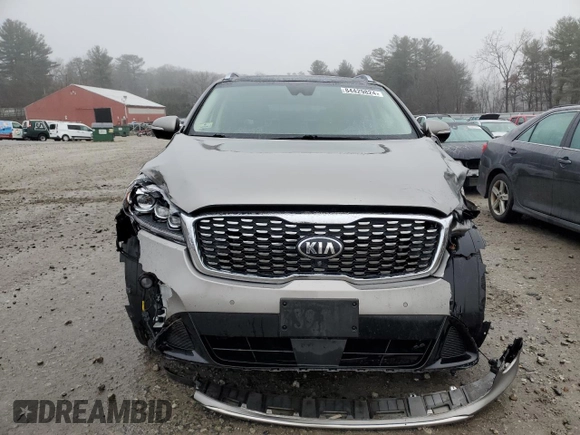 2019 Kia Sorento SX V6 with VIN 5XYPKDA50KG525339, listed as a Copart auction lot 84429824 with 49,629 mi miles and Salvage Title. Bid and sale history available at carsss.com. Image 5.
