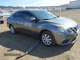 2017 Nissan Sentra SV z VIN 3N1AB7AP5HY308949, wystawiony jako IAAI lot #42613819 z przebiegiem 157 018 mil mil oraz . Historia ofert i sprzedaży dostępna na DreamBid. Obrazek 1.