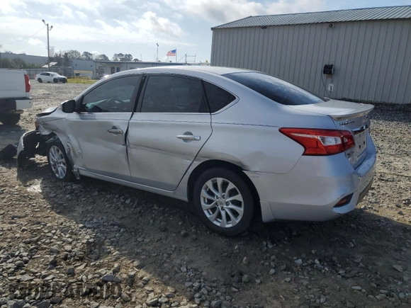 2017 Nissan Sentra SV with VIN 3N1AB7AP4HY255919, listed as a Copart auction lot 49067585 with 136,774 mi miles and Salvage Title. Bid and sale history available at carsss.com. Image 2.