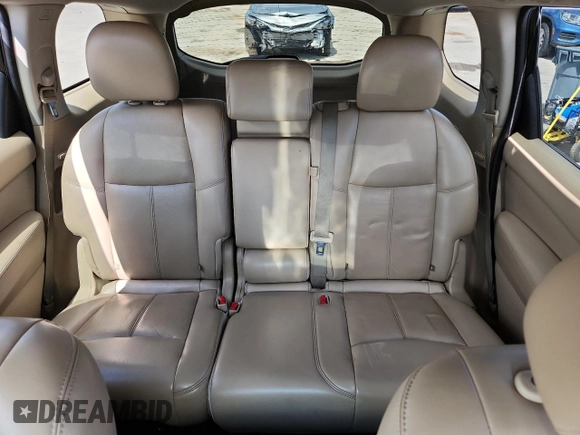 2016 Nissan Pathfinder Platinum z VIN 5N1AR2MM0GC615204, wystawiony jako Copart lot #63097975 z przebiegiem 117 098 mil mil oraz Szkoda całkowita • Salvage title. Historia ofert i sprzedaży dostępna na DreamBid. Obrazek 10.