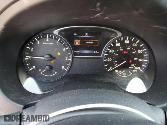 2016 Nissan Altima SR with VIN 1N4AL3AP6GC294172, listed as a Copart auction lot 54076145 with 80,020 mi miles and Salvage Title. Bid and sale history available at carsss.com. Image 9.