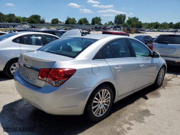 2014 Chevrolet Cruze ECO with VIN 1G1PJ5SB1E7308843, listed as a Copart auction lot 60935044 with 182,911 mi miles and Salvage Title. Bid and sale history available at carsss.com. Image 3.
