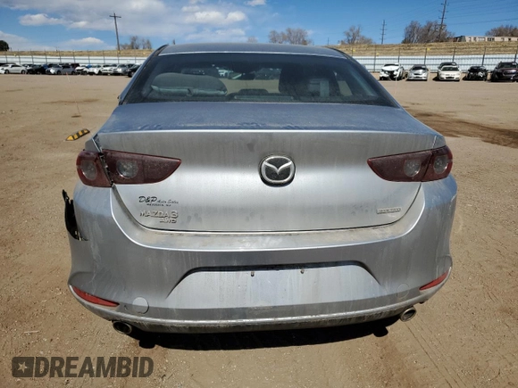 2021 Mazda 3 Select with VIN 3MZBPBBM2MM207747, listed as a Copart auction lot 46885255 with 24,969 mi miles and Salvage Title. Bid and sale history available at DreamBid. Image 6.