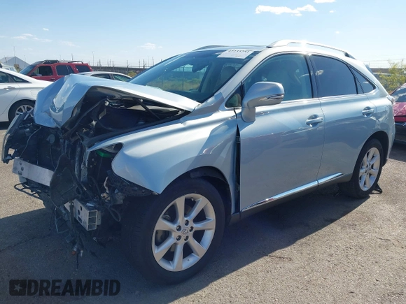 2010 Lexus RX 350 with VIN 2T2ZK1BA0AC008549, listed as a IAAI auction lot 42233251 with 124,021 mi miles and . Bid and sale history available at DreamBid. Image 18.