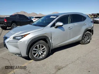 2015 Lexus NX 200t with VIN JTJBARBZ8F2044781, listed as a Copart auction lot 49498065 with 121,666 mi miles and Salvage Title. Bid and sale history available at DreamBid. Image 1.