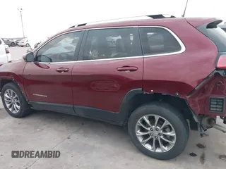 2020 Jeep Cherokee Latitude Plus with VIN 1C4PJLLB7LD585604, listed as a IAAI auction lot 41566073 with 52,529 mi miles. Bid and sale history available at carsss.com. Image 15.