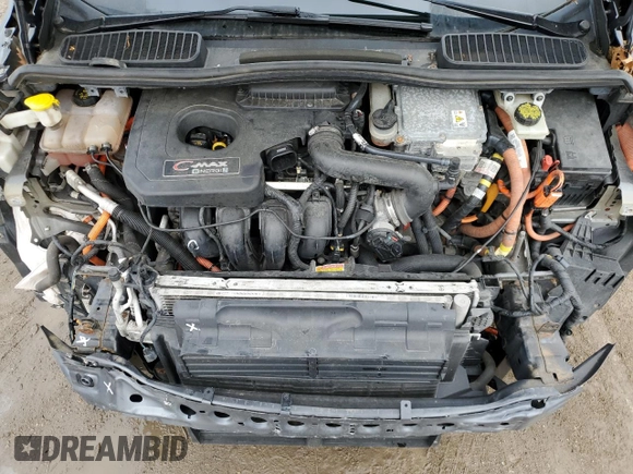 2016 Ford C-Max Energi SEL with VIN 1FADP5CU8GL107921, listed as a Copart auction lot 55000094 with 112,459 mi miles and Salvage Title. Bid and sale history available at carsss.com. Image 11.