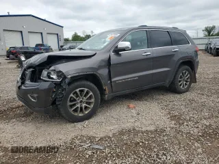 2014 Jeep Grand Cherokee Limited с VIN 1C4RJFBG3EC209112, выставлен на аукционе Copart как лот 62637805 с пробегом 208 746 миль миль и Списание • Salvage title. История ставок и продаж доступна на DreamBid. Изображение 1.
