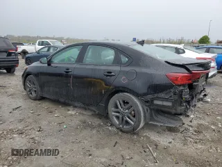 2021 Kia Forte GT-Line with VIN 3KPF34AD7ME360339, listed as a Copart auction lot 52974445 with 18,445 mi miles and Salvage title. Bid and sale history available at DreamBid. Image 2.