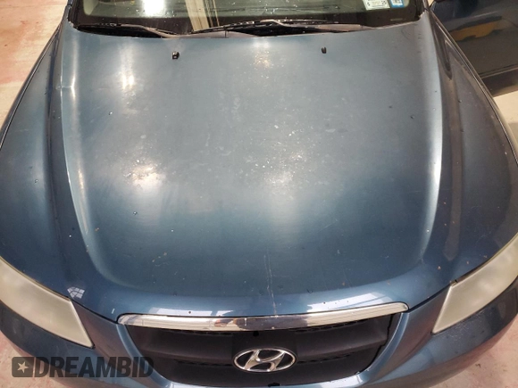 2006 Hyundai Sonata GLS with VIN 5NPEU46F86H012924, listed as a Copart auction lot 53334255 with 186,826 mi miles and Salvage Title. Bid and sale history available at DreamBid. Image 11.