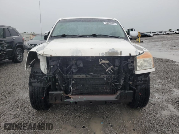 2010 Nissan Titan SE with VIN 1N6BA0ED7AN324632, listed as a Copart auction lot 57095185 with 156,391 mi miles and Salvage title. Bid and sale history available at DreamBid. Image 5.