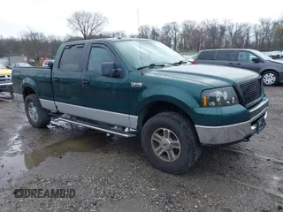 2007 Ford F-150 XLT with VIN 1FTPW14V67FA85541, listed as a IAAI auction lot 41942218 with 162,945 mi miles. Bid and sale history available at carsss.com. Image 1.