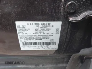 2020 Ford Explorer XLT with VIN 1FMSK8DH9LGA09384, listed as a IAAI auction lot 41997331 with 88,676 mi miles. Bid and sale history available at carsss.com. Image 9.