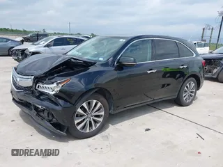 2015 Acura MDX Technology with VIN 5FRYD3H44FB005534, listed as a IAAI auction lot 42107208 with 56,347 mi miles and . Bid and sale history available at DreamBid. Image 16.