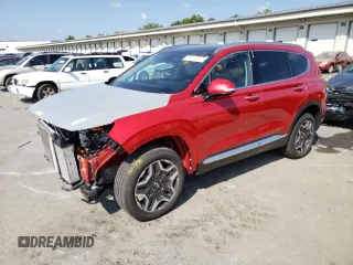 2023 Hyundai Santa Fe Hybrid SEL Premium with VIN 5NMS3DA13PH001846, listed as a Copart auction lot 67312624 with 21,196 mi miles and Salvage Title. Bid and sale history available at carsss.com. Image 1.