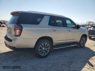2021 Chevrolet Tahoe LT with VIN 1GNSCNKD0MR381287, listed as a Copart auction lot 46321515 with 32,965 mi miles and Clean Title. Bid and sale history available at carsss.com. Image 3.