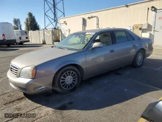 2003 Cadillac DeVille DHS with VIN 1G6KE57Y43U135615, listed as a Copart auction lot 76425404 with 169,505 mi miles and Clean Title. Bid and sale history available at carsss.com. Image 1.