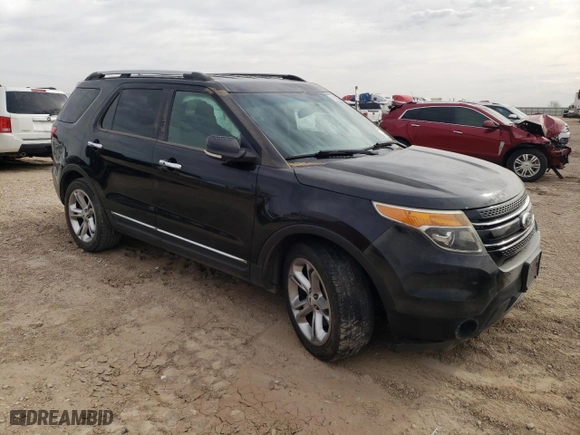 2015 Ford Explorer Limited with VIN 1FM5K7F8XFGB97650, listed as a Copart auction lot 49236555 with 153,778 mi miles and Salvage Title. Bid and sale history available at carsss.com. Image 4.