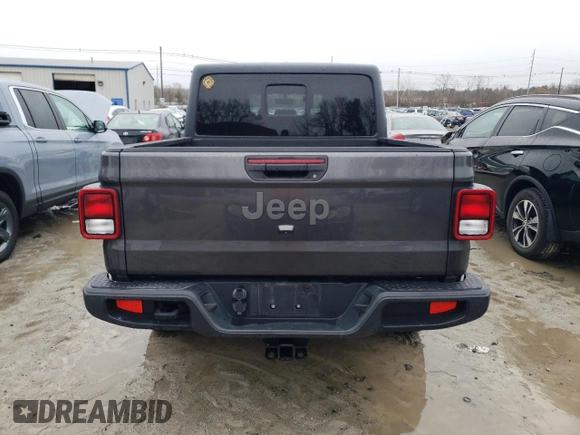 2021 Jeep Gladiator Willys with VIN 1C6HJTAG1ML519776, listed as a Copart auction lot 47517575 with 81,215 mi miles and Salvage title. Bid and sale history available at DreamBid. Image 6.