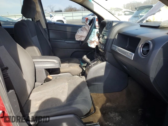 2016 Jeep Compass Sport with VIN 1C4NJDBB2GD663405, listed as a Copart auction lot 46676575 with Not provided miles and Salvage title. Bid and sale history available at DreamBid. Image 7.