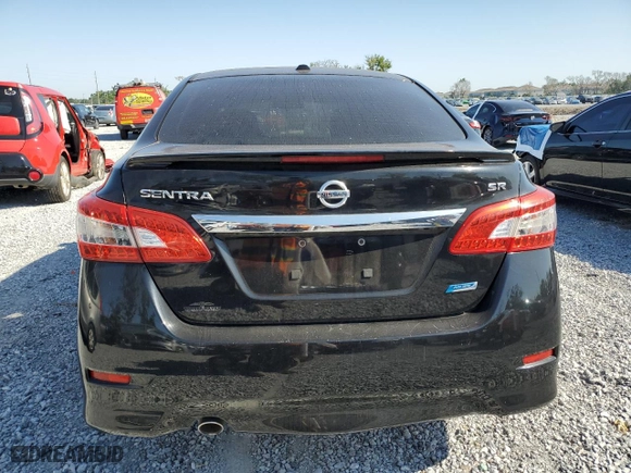 2014 Nissan Sentra S with VIN 3N1AB7AP7EL634518, listed as a Copart auction lot 53631555 with 129,186 mi miles and Clean Title. Bid and sale history available at carsss.com. Image 6.