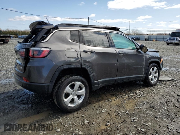 2019 Jeep Compass Latitude with VIN 3C4NJDBB5KT675311, listed as a Copart auction lot 51430265 with Not Provided miles and Salvage Title. Bid and sale history available at DreamBid. Image 3.