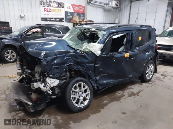 2021 Jeep Renegade 80th Anniversary with VIN ZACNJDBB4MPN30607, listed as a IAAI auction lot 41083100 with Not Provided miles and . Bid and sale history available at DreamBid. Image 2.