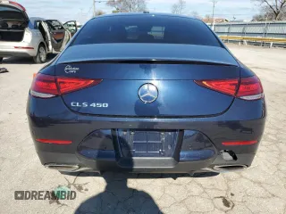 2019 Mercedes-Benz CLS with VIN WDD2J5JB7KA028349, listed as a Copart auction lot 45587455 with 49,026 mi miles and Salvage Title. Bid and sale history available at carsss.com. Image 6.