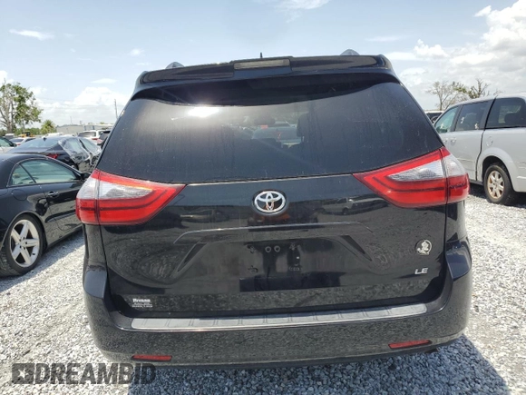 2020 Toyota Sienna LE Auto Access Seat with VIN 5TDKZ3DC0LS039564, listed as a Copart auction lot 59865345 with 79,436 mi miles and Salvage title. Bid and sale history available at DreamBid. Image 6.