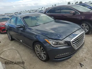 2017 Genesis G80 Ultimate with VIN KMHGN4JF4HU200082, listed as a Copart auction lot 77089784 with 63,158 mi miles and Non Repairable. Bid and sale history available at DreamBid. Image 4.