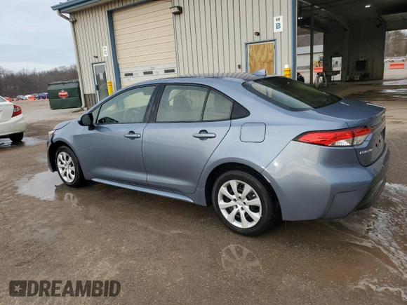 2023 Toyota Corolla Hybrid LE with VIN JTDBCMFE9P3012750, listed as a Copart auction lot 46326445 with 45,207 mi miles and Salvage Title. Bid and sale history available at carsss.com. Image 2.