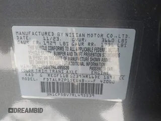 2024 Nissan Kicks S z VIN 3N1CP5BV7RL495539, wystawiony jako IAAI lot #42297467 z przebiegiem 45 734 mil mil oraz . Historia ofert i sprzedaży dostępna na DreamBid. Obrazek 9.
