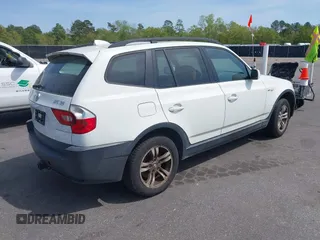 2004 BMW X3 3.0i with VIN WBXPA93444WC30311, listed as a IAAI auction lot 41917642 with 168,758 mi miles. Bid and sale history available at carsss.com. Image 4.
