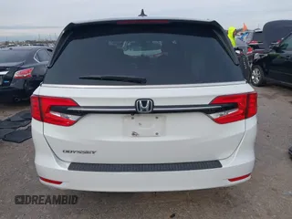 2022 Honda Odyssey EX-L with VIN 5FNRL6H7XNB047791, listed as a IAAI auction lot 41322565 with 174,498 mi miles and . Bid and sale history available at DreamBid. Image 16.