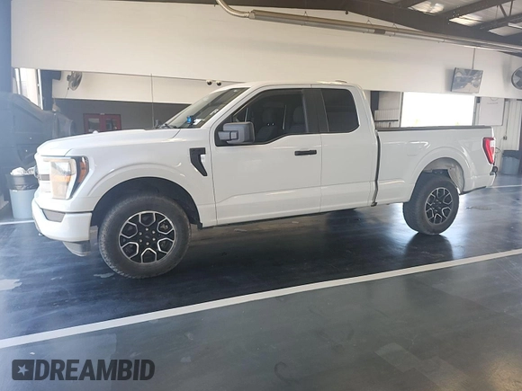 2023 Ford F-150 XL with VIN 1FTEX1EP1PKD56789, listed as a IAAI auction lot 42802275 with 52,497 mi miles and . Bid and sale history available at DreamBid. Image 20.