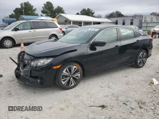 2016 Honda Civic EX-L with VIN 19XFC1F77GE038273, listed as a Copart auction lot 55737665 with 83,659 mi miles and Salvage title. Bid and sale history available at DreamBid. Image 1.